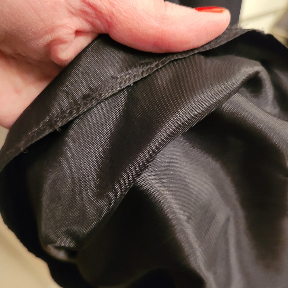 Like new, Michaelangelo Formal Black Dress, Size 10 - Picture 4 of 7